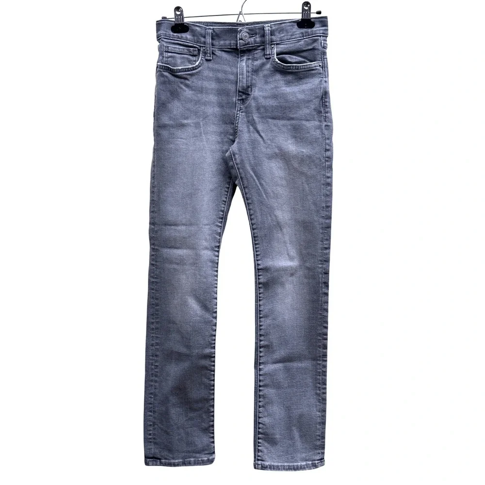 Old Navy Jeans Slim Built-In Tough Grey Size 14 360 Stretch Boys Denim